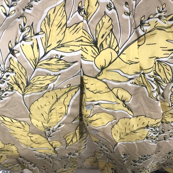 Anthropologie floral dress new size lg no belt - Picture 7 of 7